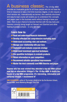 Бумажная книга «The 10-Day MBA. A step-by-step guide to mastering the skills taught in top business schools», автор Стивен Силбигер - фото №2 - миниатюра