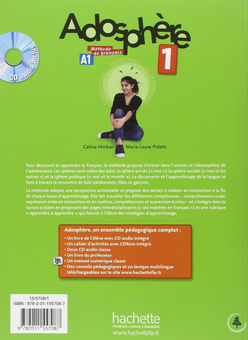 Паперова книга «Adosphère: Niveau 1: Livre de l'élève (+ CD)», авторів Céline Himber, Marie-laure Poletti - фото №3 - мініатюра