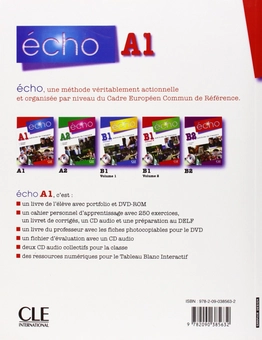 Паперова книга «Écho A1: Méthode de français. Livre de l'élève (+CD)», автор Джекі Жирарде - фото №2 - мініатюра