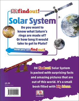 Паперова книга «DKfindout! Solar System», автор Сара Крудадс - фото №2 - мініатюра