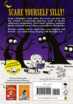 Бумажная книга «Rowley Jefferson's Awesome Friendly Spooky Stories», автор Джефф Кинни - фото №2 - миниатюра