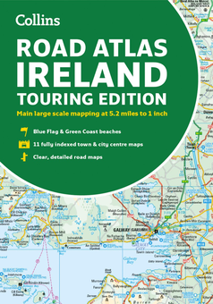 Паперова книга «Road Atlas Ireland. Touring Edition» - фото №1 - мініатюра