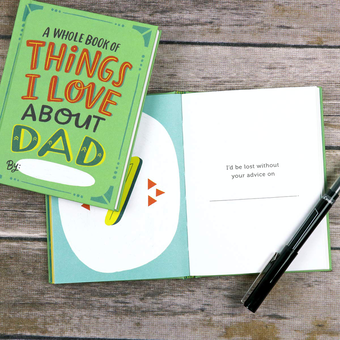 Бумажная книга «Emily McDowell & Friends About Dad Fill in the Love Journal» - фото №3 - миниатюра