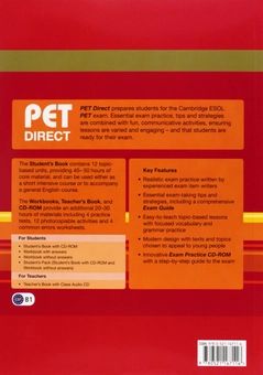 Паперова книга «PET Direct Student's Pack», автор Сью Айленд - фото №2 - мініатюра