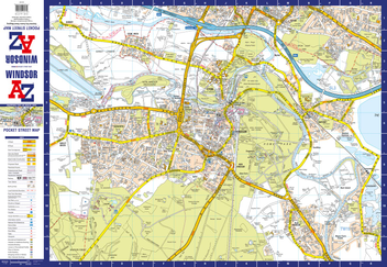 Бумажная книга «Windsor A-Z Pocket Street Map» - фото №2 - миниатюра