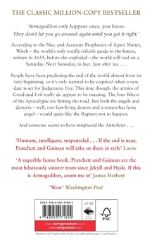 Паперова книга «Good Omens», авторів Террі Пратчетт, Ніл Ґейман - фото №2 - мініатюра