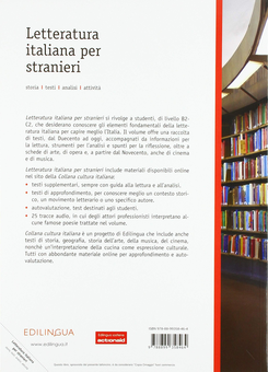 Бумажная книга «Collana cultura italiana. Letteratura italiana per stranieri + CD», автор Паоло Балбони - фото №2 - миниатюра