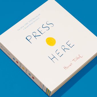 Бумажная книга «Press Here», автор Эрве Тюлье - фото №11 - миниатюра