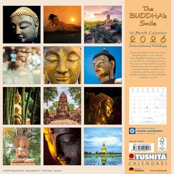 Бумажная книга «The Buddha`s Smile 2026» - фото №2 - миниатюра