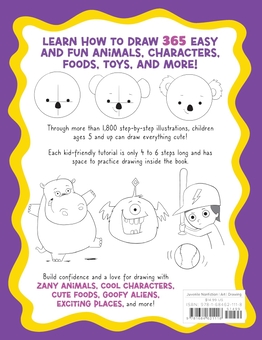 Бумажная книга «How to Draw Everything Cute for Kids», автор Кристофер Харт - фото №2 - миниатюра