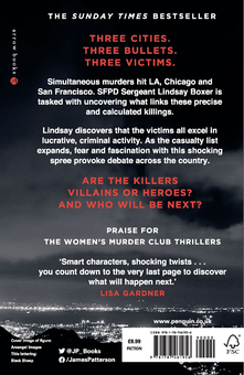 Паперова книга «20th Victim. Three cities. Three bullets. Three murders.», автор Джеймс Паттерсон - фото №2 - мініатюра