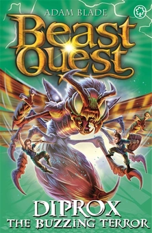 Паперова книга «Beast Quest. Diprox the Buzzing Terror. Series 25. Book 4», автор Адам Блейд - фото №1 - мініатюра