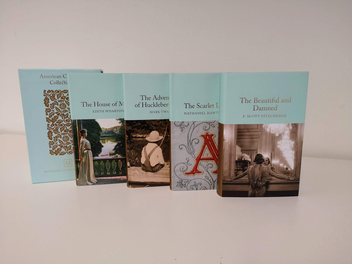 Бумажная книга «American Classics Collection», авторов Марк Твен, Фрэнсис Скотт Фицджеральд, Эдит Уортон, Натаниэль Хоторн - фото №6 - миниатюра