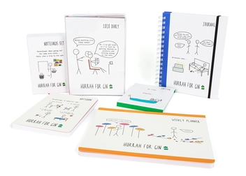 Бумажная книга «Hurrah For Gin: Small Paperback Notebook», автор Кэти Кирби - фото №2 - миниатюра