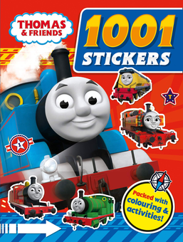 Бумажная книга «Thomas and Friends. 1001 Stickers» - фото №1 - миниатюра