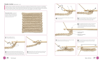 Бумажная книга «Crochet Step by Step. 20 Easy Projects. More than 100 Techniques and Crochet Patterns», автор Салли Хардинг - фото №3 - миниатюра