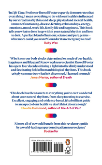 Бумажная книга «Life Time. The New Science of the Body Clock, and How It Can Revolutionize Your Sleep and Health», автор Рассел Фостер - фото №2 - миниатюра