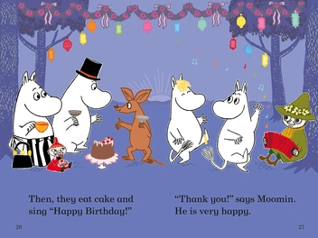 Паперова книга «Moomin. The Birthday Button. Ladybird Readers Level 1» - фото №3 - мініатюра