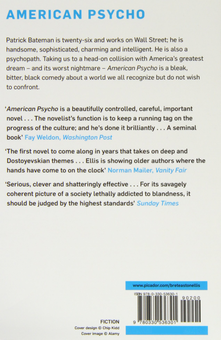 Паперова книга «American Psycho», автор Брет Істон Елліс - фото №2 - мініатюра