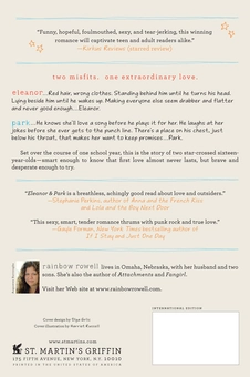 Паперова книга «Eleanor & Park», автор Рейнбоу Ровелл - фото №2 - мініатюра