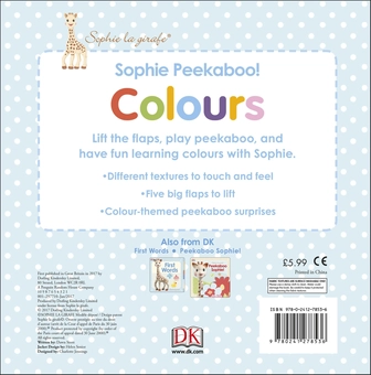 Паперова книга «Sophie Peekaboo! Colours» - фото №2 - мініатюра