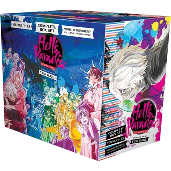 Бумажная книга «Hell's Paradise: Jigokuraku Complete Box Set: Includes volumes 1-13 with premium», автор Юджи Каку - фото №2 - миниатюра