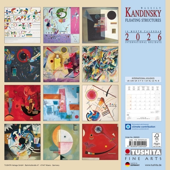 Паперова книга «Kandinsky. Floating Structures 2026» - фото №2 - мініатюра