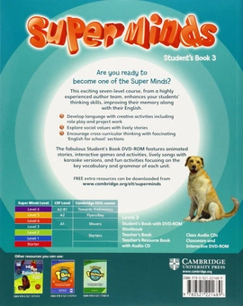 Бумажная книга «Super Minds Level 3. Student's Book (+DVD)», автор Герберт Пухта - фото №2 - миниатюра