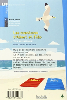 Паперова книга «Albert et Folio: Vive les vacances! (+ CD audio MP3)», авторів André Treper, Didier Eberlé - фото №3 - мініатюра
