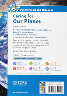 Бумажная книга «Oxford Read and Discover: Level 6: Caring For Our Planet », автор Джойс Ханнам - фото №2 - миниатюра