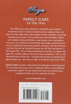 Бумажная книга «Family Cars of the 1970s», автор Джеймс Тейлор - фото №2 - миниатюра