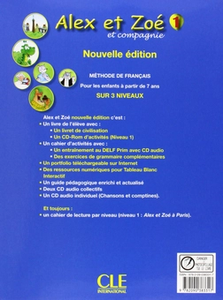 Паперова книга «Alex et Zoe et Compagnie Cahier d'Exercises (+CD)», автор Колетт Самсон - фото №2 - мініатюра