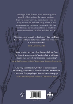 Паперова книга «Written In Bone», автор Сью Блек - фото №2 - мініатюра