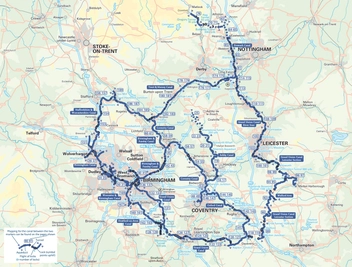 Бумажная книга «Birmingham & the Heart of England : Waterways Guide 3» - фото №2 - миниатюра