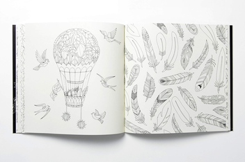 Бумажная книга «Enchanted Forest. An Inky Quest and Colouring Book», автор Джоанна Басфорд - фото №8 - миниатюра
