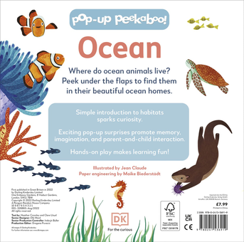 Бумажная книга «Pop-Up Peekaboo! Ocean» - фото №2 - миниатюра