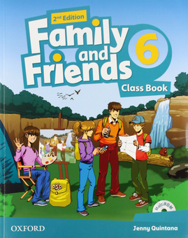 Бумажная книга «Family and Friends 2nd Edition 6 Class Book (+ Multi-ROM)», автор Дженни Куинтана - фото №1 - миниатюра