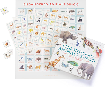 Паперова книга «Endangered Animals Bingo», автор Марсель Джордж - фото №7 - мініатюра