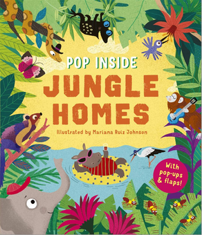 Бумажная книга «Pop Inside. Jungle Homes» - фото №1 - миниатюра