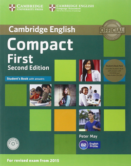 Паперова книга «Compact First Student's Book Pack», автор Пітер Мей - фото №1 - мініатюра