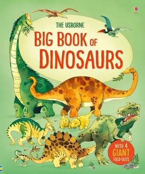 Бумажная книга «Big Book of Dinosaurs», автор Алекс Фрис - фото №1 - миниатюра