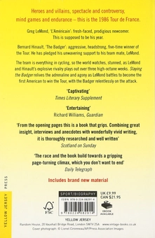 Бумажная книга «Slaying the Badger. LeMond, Hinault and the Greatest Ever Tour de France», автор Ричард Мур - фото №2 - миниатюра