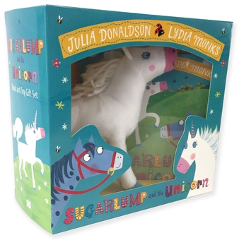 Бумажная книга «Sugarlump and the Unicorn. Book and Toy Gift Set», автор Джулия Дональдсон - фото №3 - миниатюра