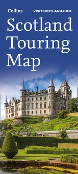 Бумажная книга «Visit Scotland Touring Map» - фото №1 - миниатюра