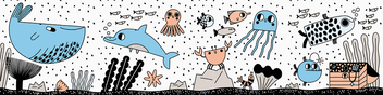 Бумажная книга «Ocean Adventures. A Magic Bath Book» - фото №3 - миниатюра