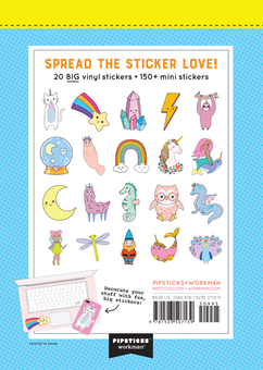 Бумажная книга «A Little Book of Big Magical Stickers» - фото №2 - миниатюра