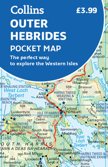 Бумажная книга «Outer Hebrides Pocket Map. The Perfect Way to Explore the Western Isles» - фото №1 - миниатюра