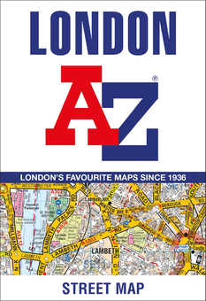 Бумажная книга «London A-Z Street Map» - фото №1 - миниатюра