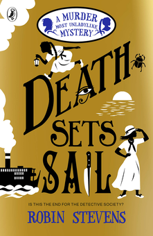 Паперова книга «Death Sets Sail», автор Робін Стівенс - фото №1 - мініатюра