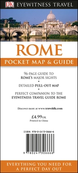 Бумажная книга «Rome Pocket Map and Guide » - фото №2 - миниатюра